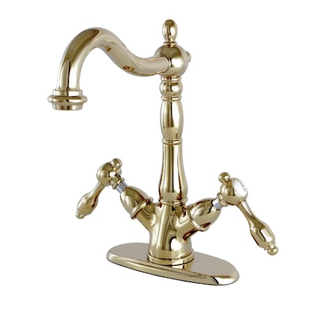 Kingston Brass KS1492TAL Vessel Sink Faucet, Polished Brass KS1492TAL